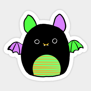 Fariq cute bat stuffy squish bat Sticker